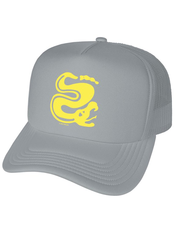 Legends Of The Hidden Temple Silver Snakes Foam Snapback Trucker Hat - Unisex for Men and Women