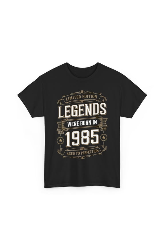 Legends Were Born in 1985 Vintage Limited Edition Birthday T-Shirt – 39th Gift
