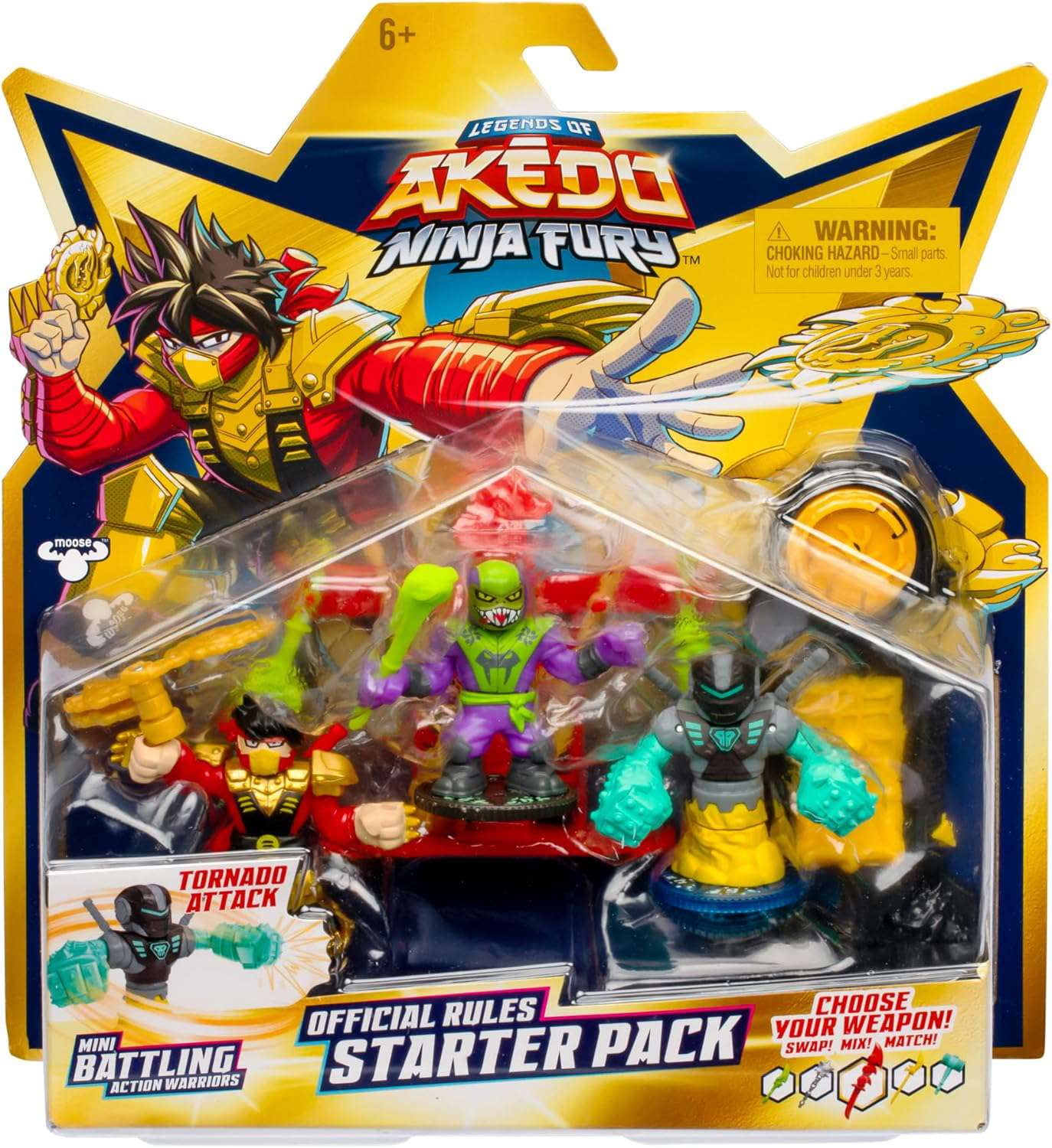 く日はお得♪ Ninja Akedo of Legends Shipping! Free Fury Strikes Three ゲームキャラクター