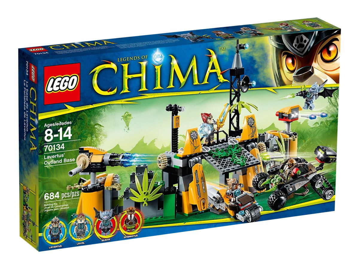 ラバマス コンプリートセット Legends of Chima Lavertus' Outland Base Set LEGO 70134 - Walmart.com