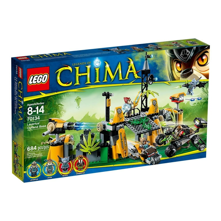 Legends of Chima Lavertus' Outland Base Set LEGO 70134 - Walmart.com