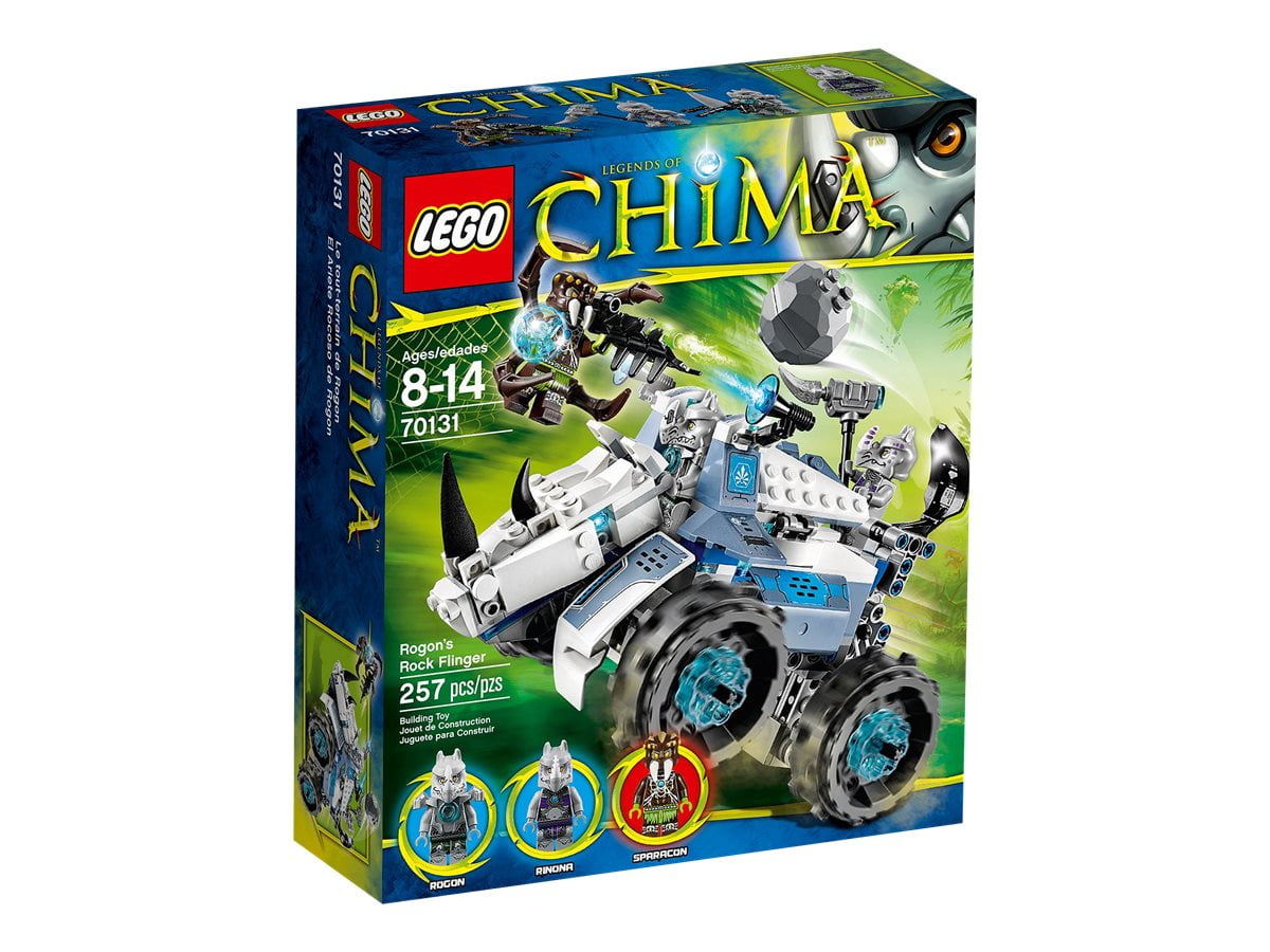 makiゴン  Legends of Chima Rogon's Rock Flinger Set LEGO 70131 - Walmart.com