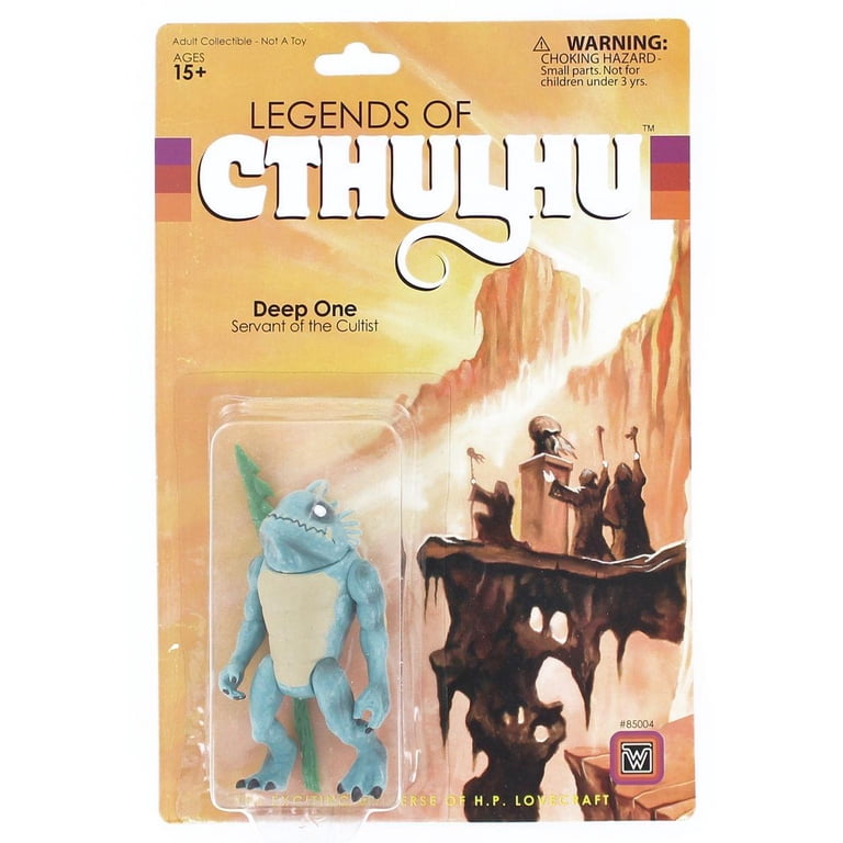 Legends of Cthulhu Deep One Retro Action Figure - Walmart.com