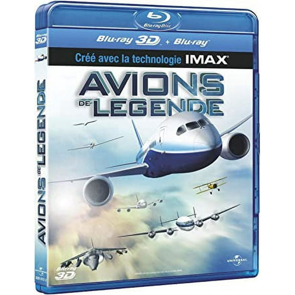 Legends of Flight (3D & 2D) [ Blu-Ray, Reg.A/B/C Import - France ]