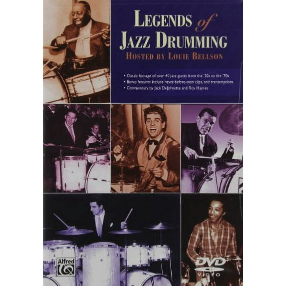 Legends of Jazz Drumming: Volume 1 and 2 (DVD), Warner Brothers Pub., Special Interests