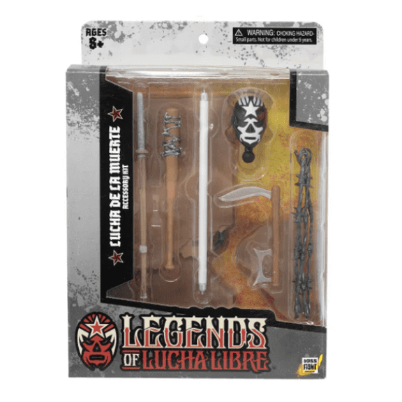 Legends of Lucha Libre Premium Action Figure Accessory Set Lucha De La Muerte