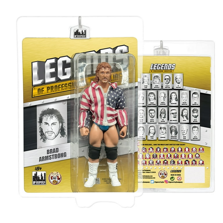 Legends of Professional Wrestling Series Action Figures: Brad