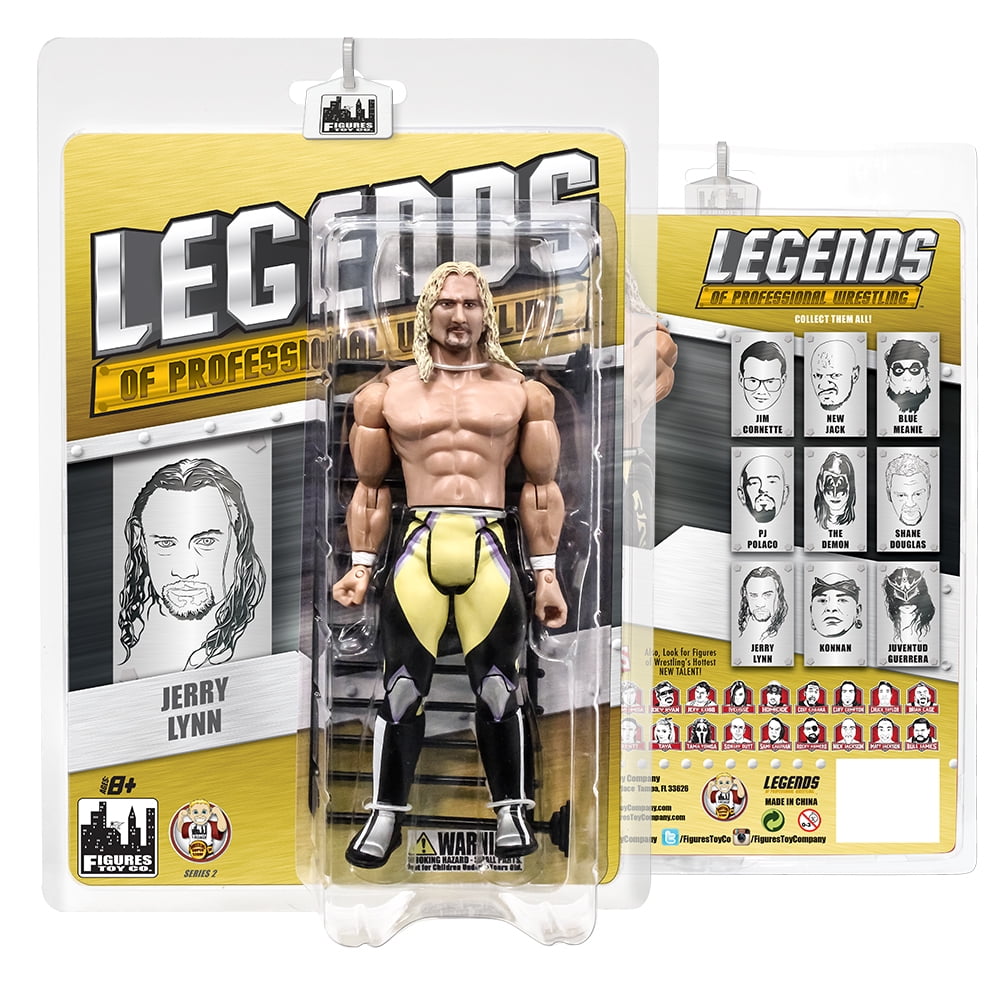 Legends of Professional Wrestling Series Action Figures: Jerry Lynn