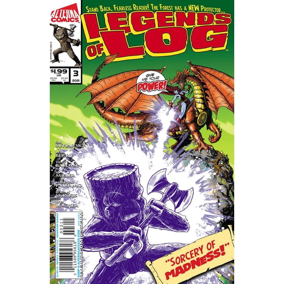 Legends of The Log #3 Alterna Comics Comic Book