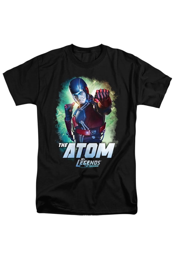 Legends of Tomorrow Atom Legends Unisex Adult Tall T Shirt,Black, X-Large
