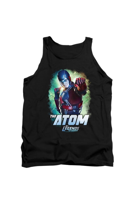 Legends of Tomorrow Atom Legends Unisex Adult Tank Top,Black, Medium