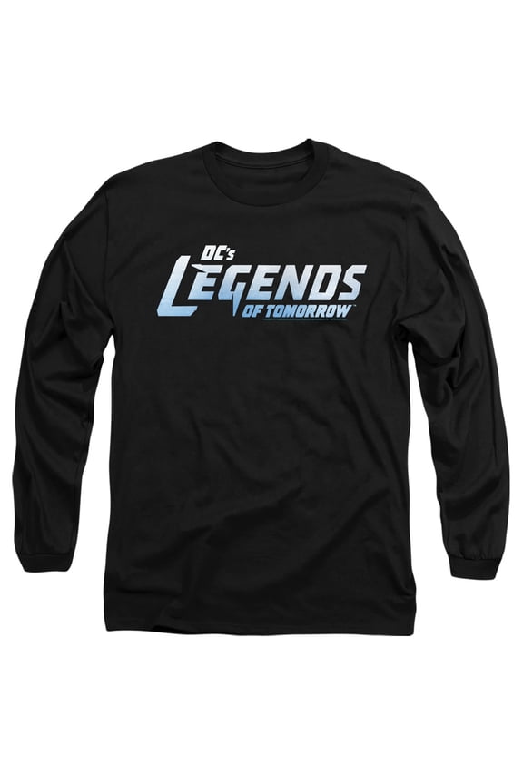Legends of Tomorrow Legends Logo Unisex Adult Long-Sleeve T Shirt (Large) Black