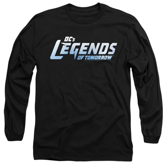 Legends of Tomorrow Legends Logo Unisex Adult Long-Sleeve T Shirt (X-Large) Black
