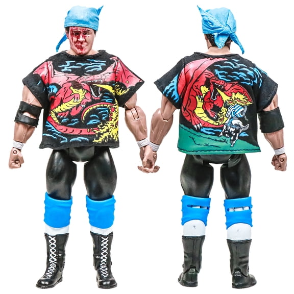 Legends of Wrestling Action Figures: Mikey Whipreck Variant (Loose In Factory Bag)