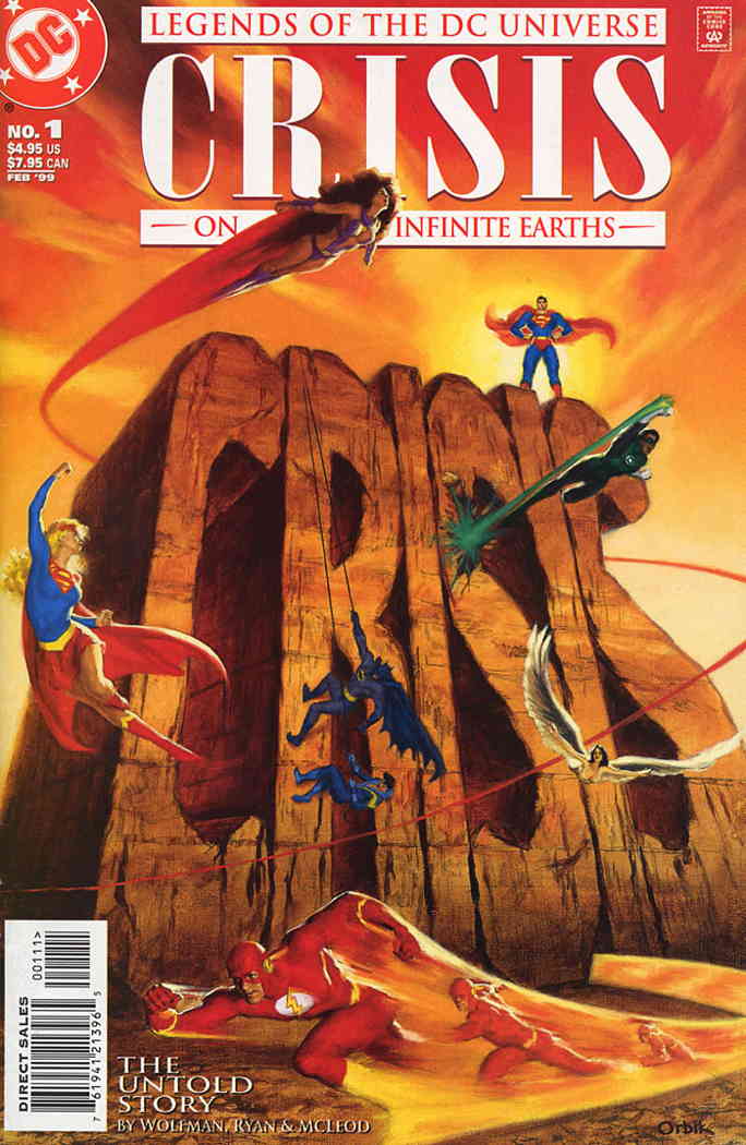 Legends of the DCU: Crisis on Infinite Earths #1 VF ; DC Comic Book