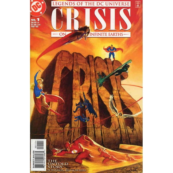 Legends of the DCU: Crisis on Infinite Earths #1 VF ; DC Comic Book