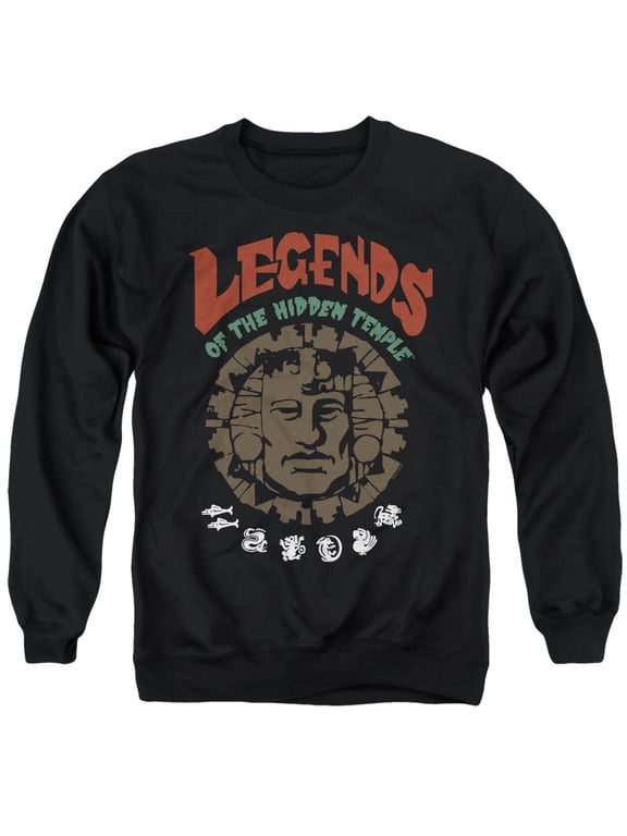 Vintage Unisex Adult Crewneck Sweatshirt, Black, Small