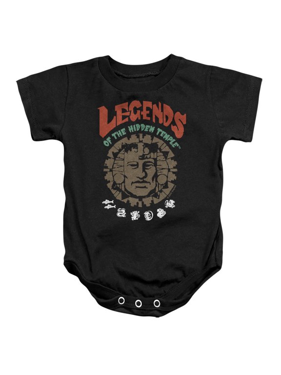 Vintage Unisex Infant Snap Suit for Baby, Black, Small