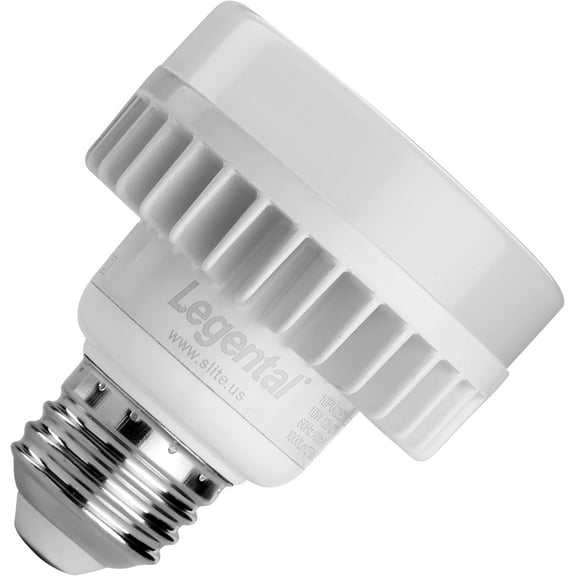 Legental 10W LED Mini PUCK Bulb, E26 Base, 1000LM, Soft White 2700K, 18W Incandescent Equivalent, 50,000 Hour Lifespan, 120–277V, Wet Location Rated for Indoor/Outdoor Use, UL Listed