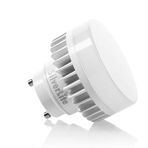 Legental 10W LED PUCK Bulb, GU24 Base, 1100LM, 4000K Natural White, 18W CFL Equivalent, Low Profile Squat Design, 50,000 Hour Lifespan, 120–277V, Wet Location Rated, UL Listed