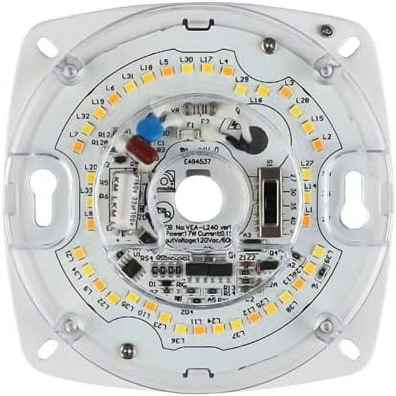 Legental 5.5" PCB Size LED Light Engine - 6.73" Overall Size, CCT Selectable from 2700K to 5000K, 23W, 120V, CRI80, Dimmable Light Engine, Retrofit Light Kit for Ceiling Flush Light Ceiling Fan Light