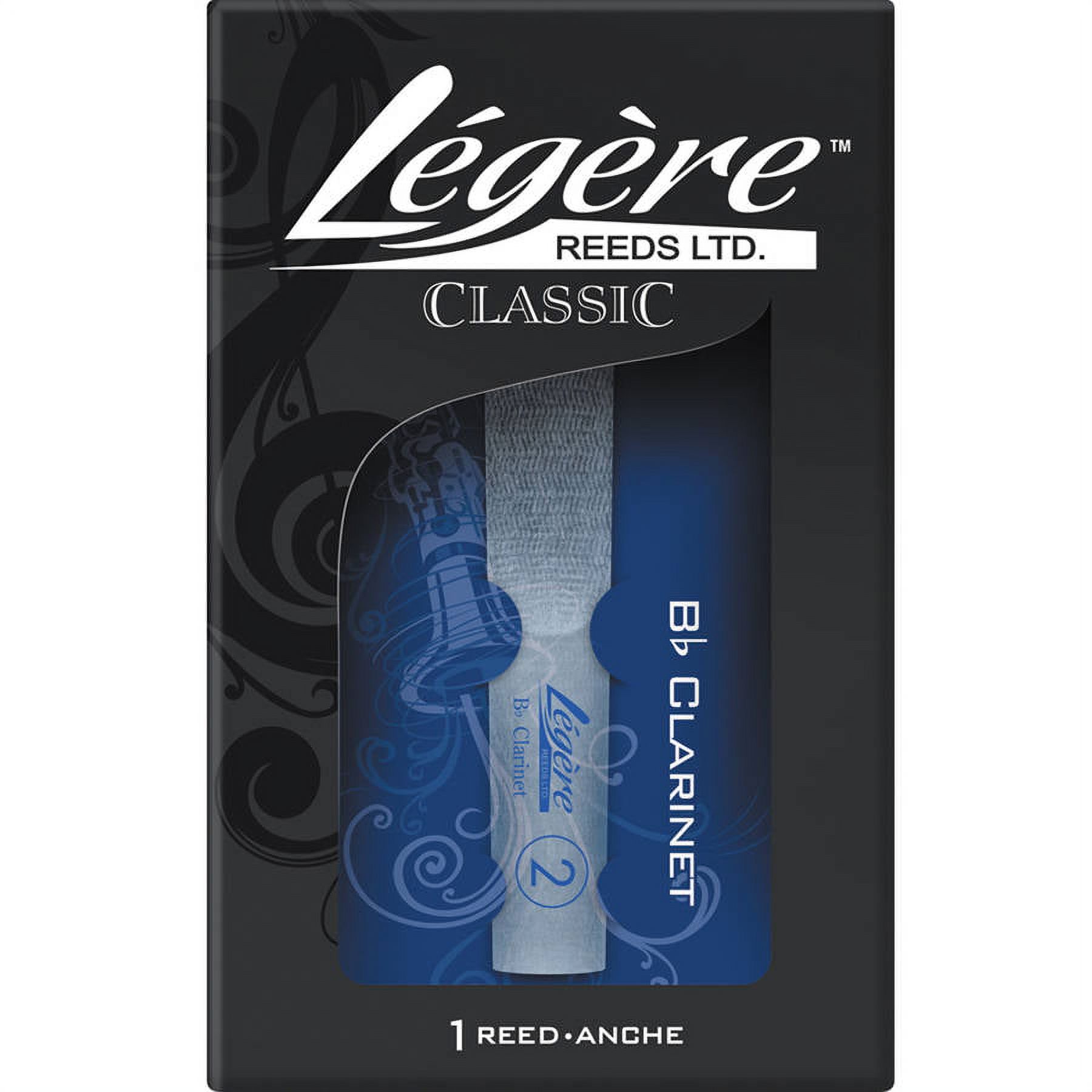 Legere BB200 Synthetic Bb Clarinet Reed - 2.0 - image 1 of 2