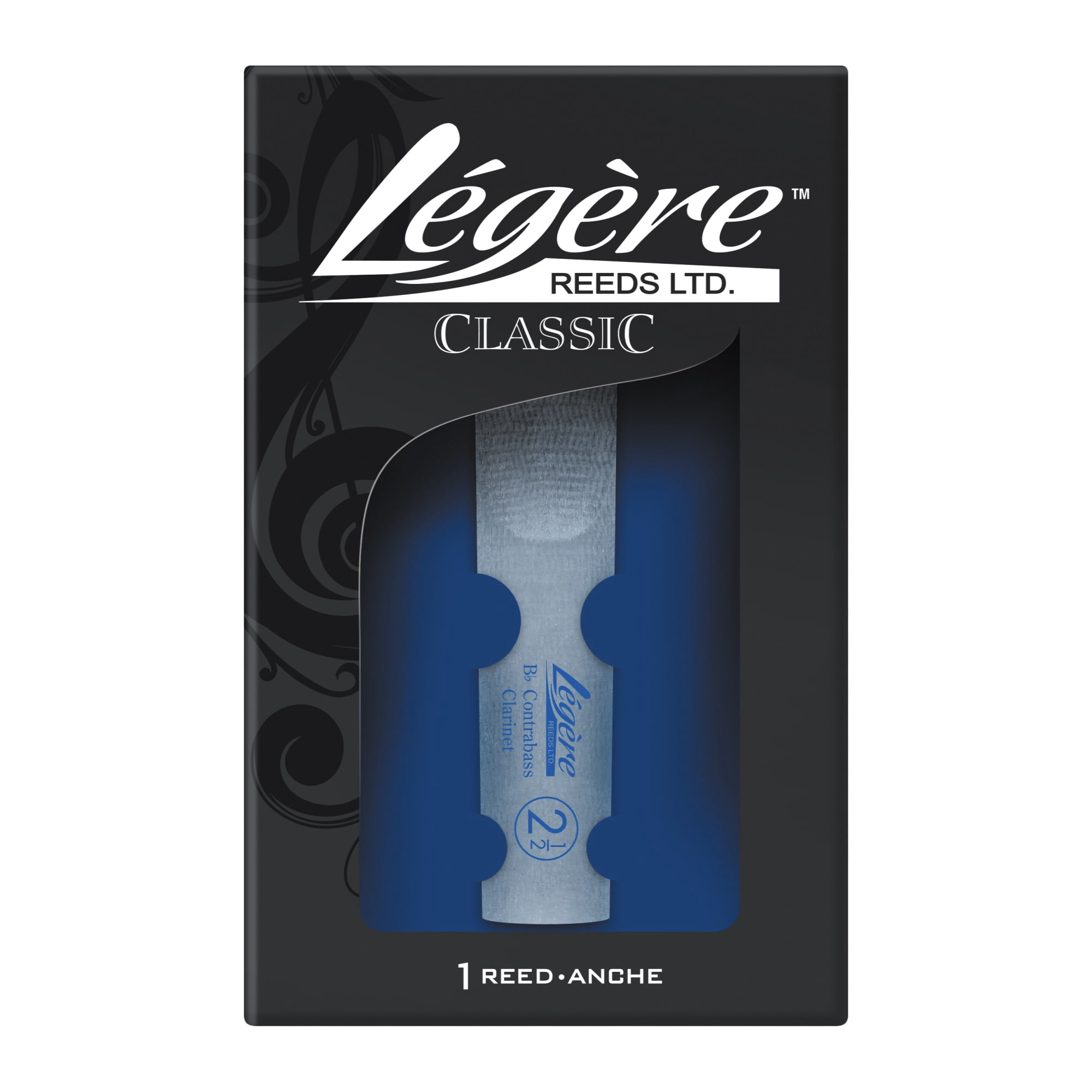 Legere Bb Contrabass Clarinet Reed, 2-1/4