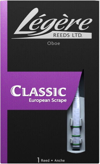 Legere European Scrape Synthetic Oboe Reed - Medium Hard