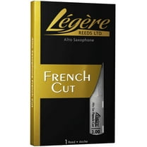 Legere French Cut Alto Saxophone Reeds - 1 Synthetic Reed