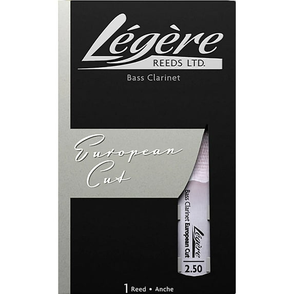 Legere Reeds Bass Clarinet European Cut Reed 2.5