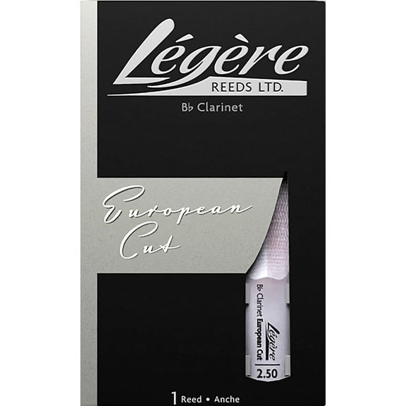 Legere Reeds Bb Clarinet European Cut Signature Reed 2.5