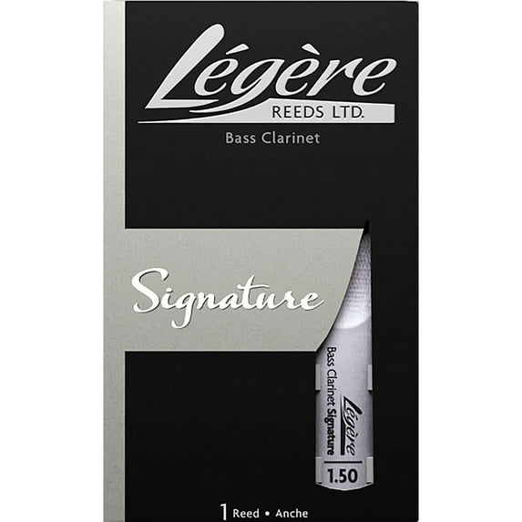 Legere Reeds Signature Bb Bass Clarinet Reed Strength 1.5