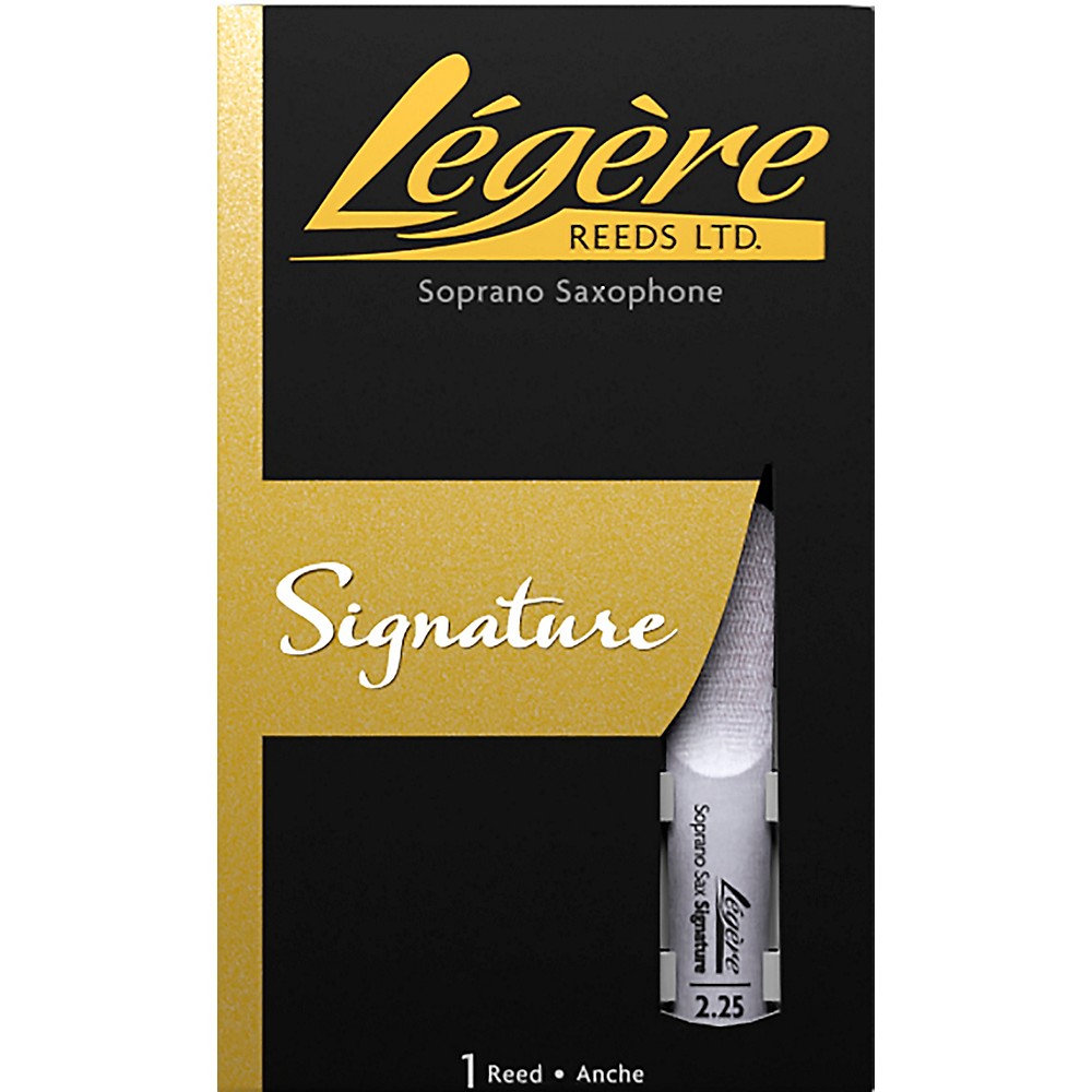 Legere Reeds Signature Series Soprano Saxophone Reed 2.25 - image 1 of 5