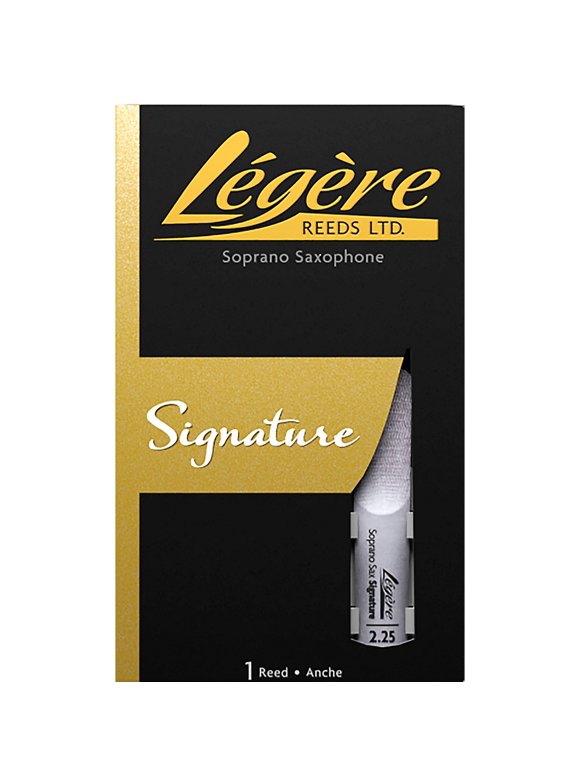 Legere Reeds Signature Series Soprano Saxophone Reed 2.25