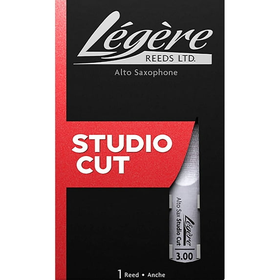 Legere Reeds Studio Cut Alto Saxophone Reed Strength 3