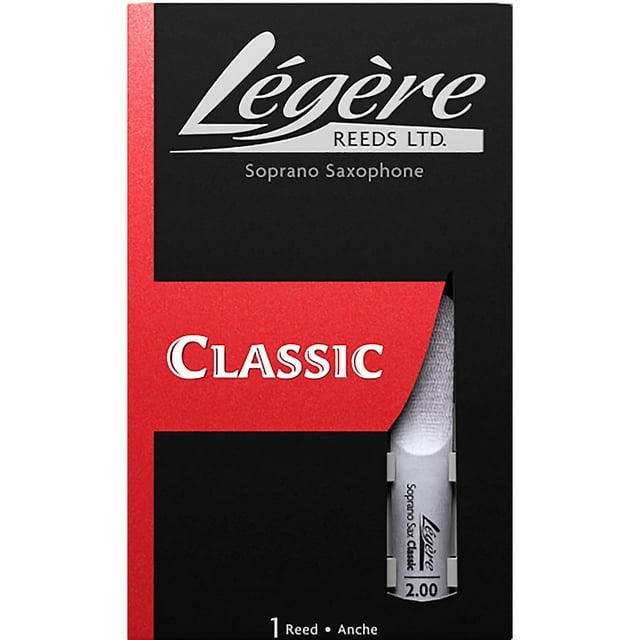 Legere Synthetic Soprano Saxophone Reed (2)