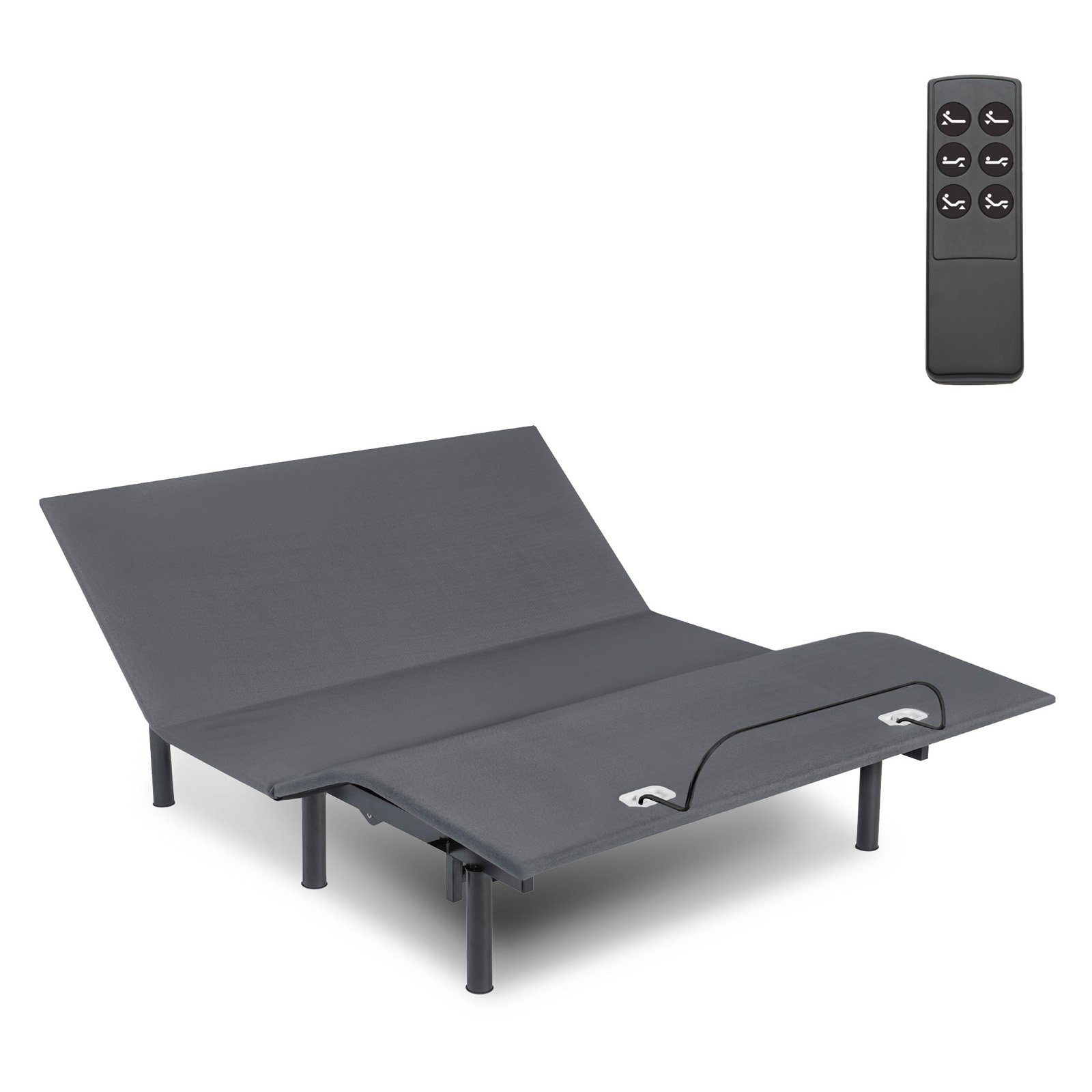 Leggett & Platt Symmetry EZ Compact Adjustable Bed Base with Head and