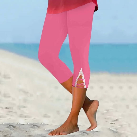 Leggings 2025 High Waisted Cutout Yoga Light Cropped Pants Soft, Pink S-3XL