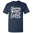 thumbnail image 1 of Leggings And Lattes - Fitness T-Shirt Gym Motivational T-Shirt Gym Shirt, 1 of 5