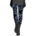 thumbnail image 1 of Leggings For Women Autumn And Winter Leggings Artistic Splash Printed Soft Stretchy Womens Pants, 1 of 3