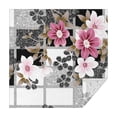 thumbnail image 1 of Pioneer Flower Floral Print Pattern Square Tablecloth,Waterproof Square Table Cover,Wipeable Spillproof Washable Table Cover for Home Kitchen Party Decor 42"X42"(107x107cm), 1 of 6