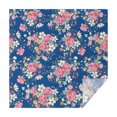 thumbnail image 1 of Pioneer Flower Floral Print Pattern Square Tablecloth,Waterproof Square Table Cover,Wipeable Spillproof Washable Table Cover for Home Kitchen Party Decor 42"X42"(107x107cm), 1 of 6