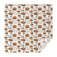 thumbnail image 1 of Halloween Pumpkins Ghosts and Bats Square Tablecloth,Waterproof Square Table Cover,Wipeable Spillproof Washable Table Cover for Home Kitchen Party Decor 42"X42"(107x107cm), 1 of 6