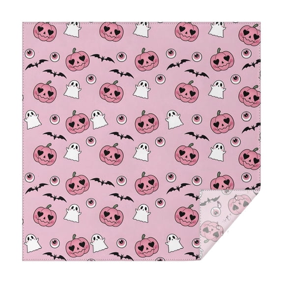Cute Halloween Pattern Square Tablecloth,Waterproof Square Table Cover,Wipeable Spillproof Washable Table Cover for Home Kitchen Party Decor 42"X42"(107x107cm)