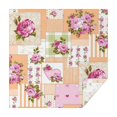 thumbnail image 1 of Pioneer Flower Floral Print Pattern Square Tablecloth,Waterproof Square Table Cover,Wipeable Spillproof Washable Table Cover for Home Kitchen Party Decor 42"X42"(107x107cm), 1 of 6