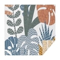 thumbnail image 1 of Blue Boho Plant Pattern Square Tablecloth,Waterproof Square Table Cover,Wipeable Spillproof Washable Table Cover for Home Kitchen Party Decor 42"X42"(107x107cm), 1 of 6
