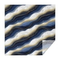 thumbnail image 1 of Blue White Gold Marble Pattern Square Tablecloth,Waterproof Square Table Cover,Wipeable Spillproof Washable Table Cover for Home Kitchen Party Decor 60"x60"(152x152cm), 1 of 6