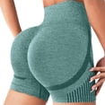 thumbnail image 1 of Leggings For Women Womens Leggings 3d Anti Cellulite High Waist Sculpting Yoga Fitness Workout Pants Athletic Seamless Summer Yoga Leggings Green L, 1 of 5