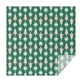 thumbnail image 1 of Green Christmas Tree and Snowflake Pattern Square Tablecloth,Waterproof Square Table Cover,Wipeable Spillproof Washable Table Cover for Home Kitchen Party Decor 42"X42"(107x107cm), 1 of 6