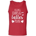 thumbnail image 1 of Leggings, Leaves & Lattes Please Adult Tank Top, 1 of 3